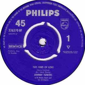 FLAC Johnny Towers - This Kind Of Love