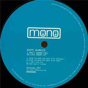 FLAC Bunte Bummler - I Don't Wanna Fall In Love Daddy EP