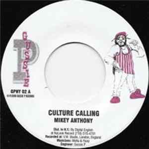 FLAC Mikey Anthony - Culture Calling