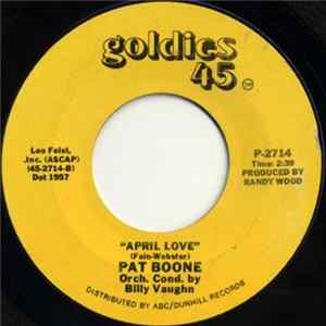 FLAC Pat Boone - April Love / Don't Forbid Me