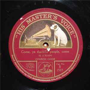 FLAC Unknown Artist - Come Ye Thankful People, Come / Jesus Lover Of My Soul