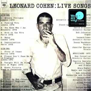 FLAC Leonard Cohen - Live Songs