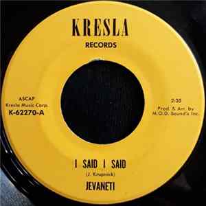 FLAC Jevaneti - I Said I Said / Got To Get Higher