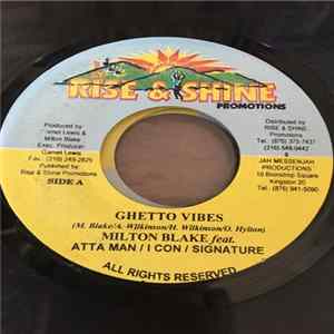FLAC Milton Blake - Ghetto Vibes