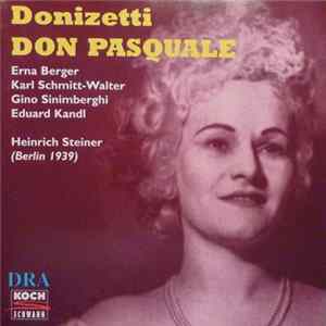 FLAC Donizetti, Steiner - Don Pasquale | Aufführungsmitschnitt Berlin 1939