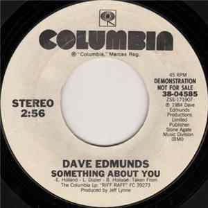 FLAC Dave Edmunds - Something About You