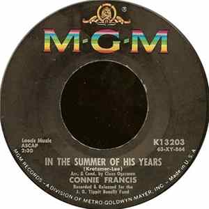 FLAC Connie Francis - In The Summer Of His Years / My Buddy