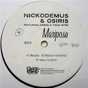 FLAC Nickodemus & Osiris , Featuring Carol C From SiSé - Mariposa