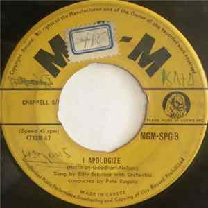 FLAC Billy Eckstine - I Apologize