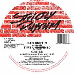 FLAC Dan Curtin Presents Time Undefined - Alive / Cascade
