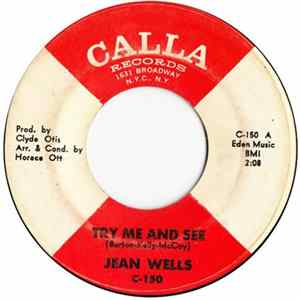 FLAC Jean Wells - Try Me And See / The Best Thing For You Baby