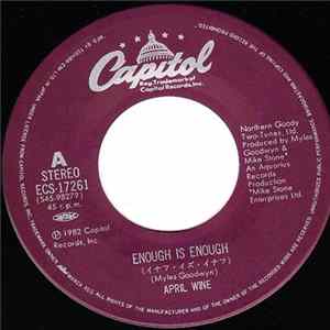 FLAC April Wine - Enough Is Enough