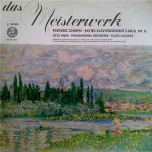 FLAC Frederic Chopin, Geza Anda, Philharmonia Orchester, Alceo Galliera - Erstes Klavierkonzert E-Moll Op.11